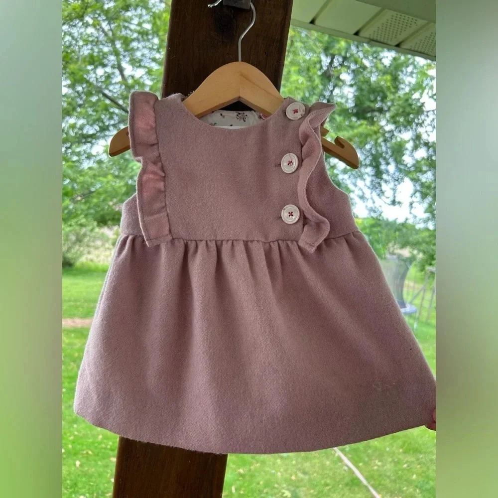 Zara Baby Dress- 6-9  Months​